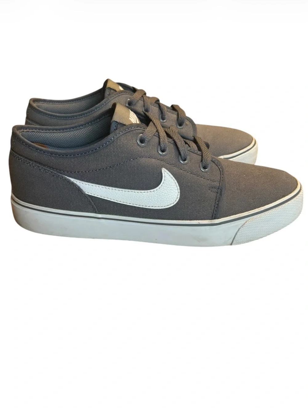 Nike Toki Low Textile 'Cool Grey/White Size 8.5